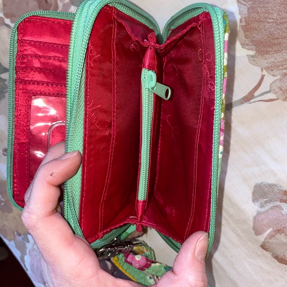 Vera Bradley Wallet/purse/wristlet/Lanyard - Picture 6 of 7